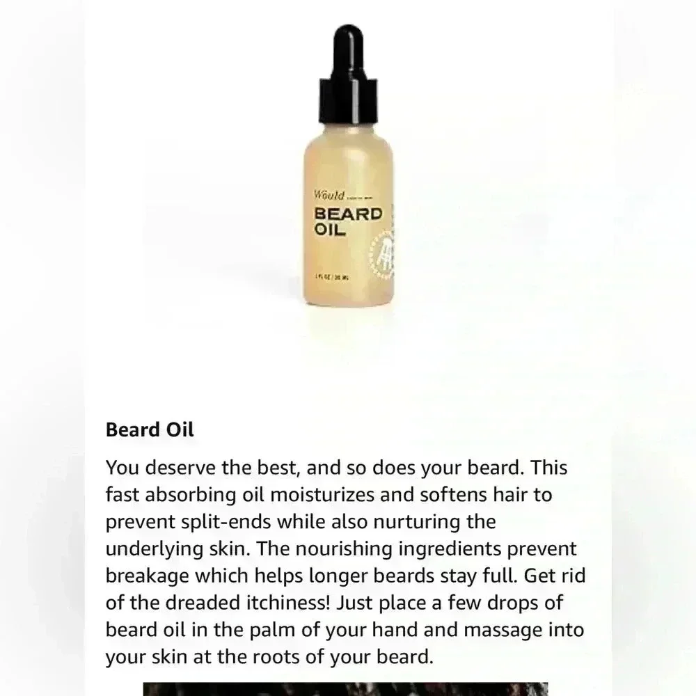 Would Barstool Moisturizing Beard Oil Pack of 2- 1 fl oz NIB